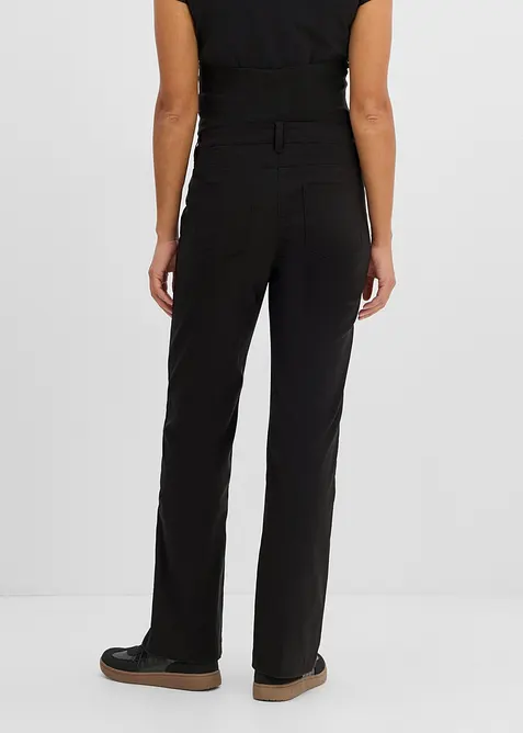 Mammabyxa med sk&ouml;n stretch, bootcut, bonprix