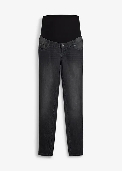 Elastiska mammajeans med ekologisk bomull, Skinny Fit, bonprix