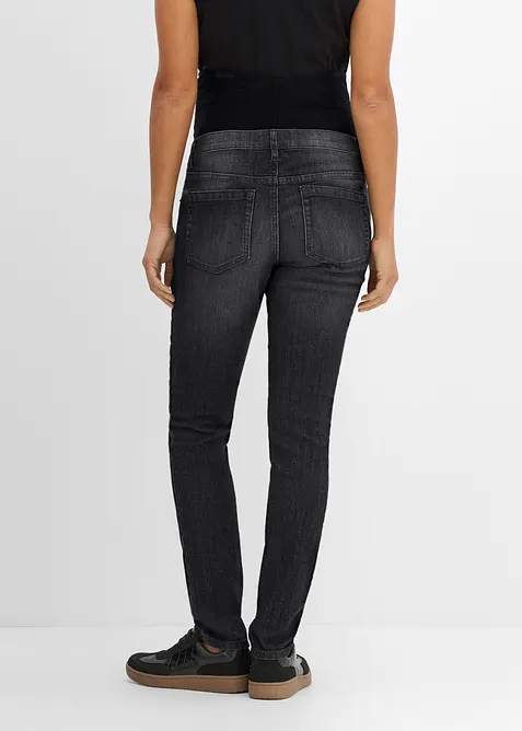 Elastiska mammajeans med ekologisk bomull, Skinny Fit, bonprix