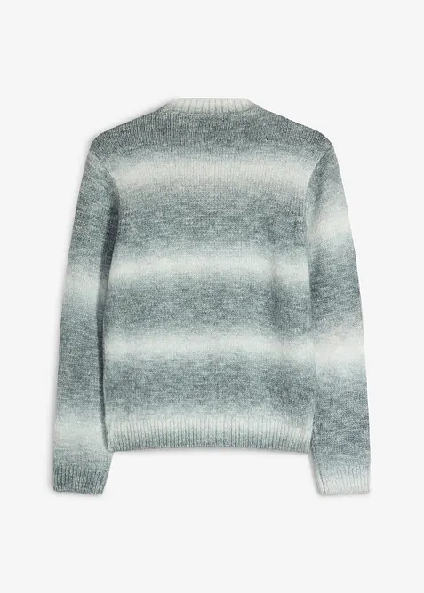 Grovstickad tr&ouml;ja med olika f&auml;rgnyanser, bonprix