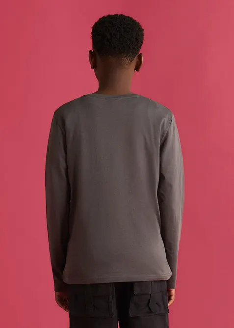 L&aring;ng&auml;rmad T-shirt i ekologisk bomull (2-pack), bonprix