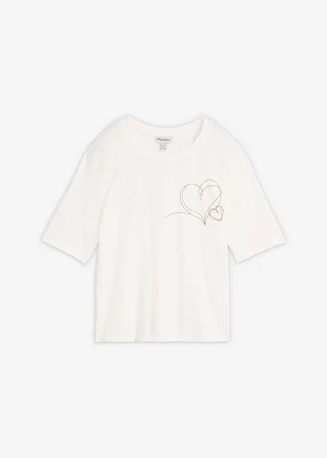 T-shirt i ekologisk bomull, bonprix