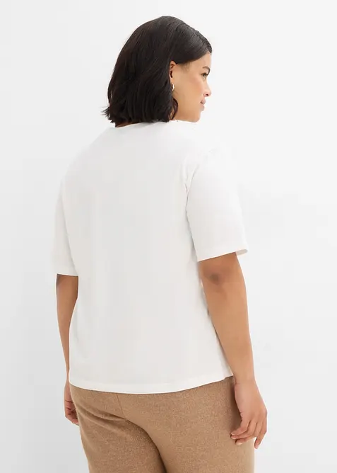 T-shirt i ekologisk bomull, bonprix
