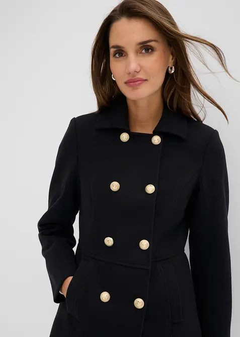 Kappa med yllelook, bonprix