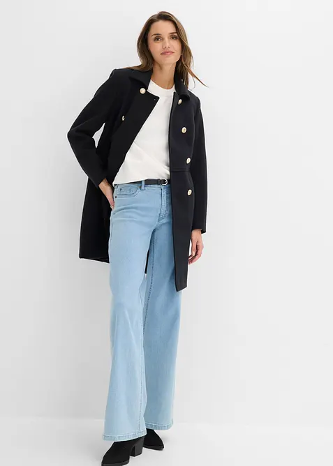Kappa med yllelook, bonprix
