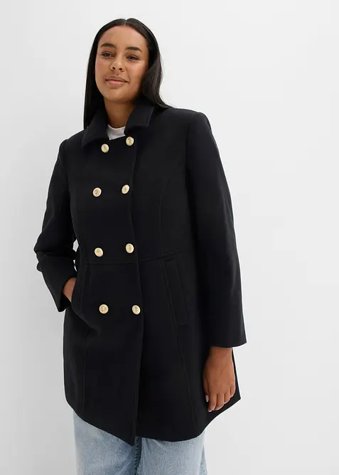 Kappa med yllelook, bonprix