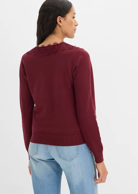 Cardigan i mjuk viskosmix, bonprix