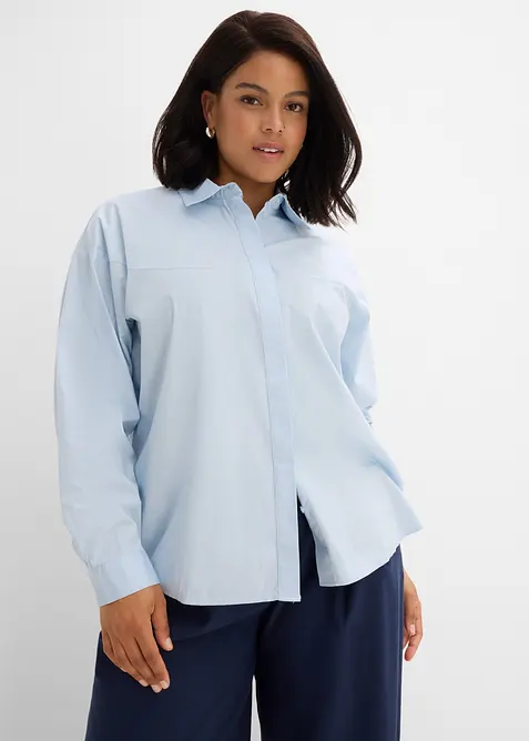 Skjortblus, bonprix