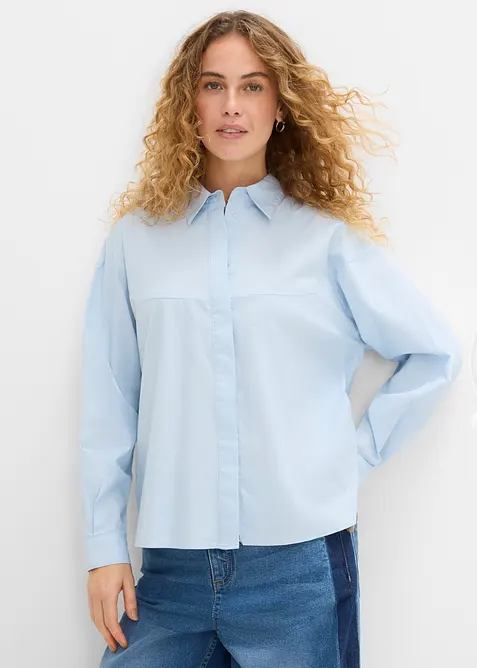 Skjortblus, bonprix