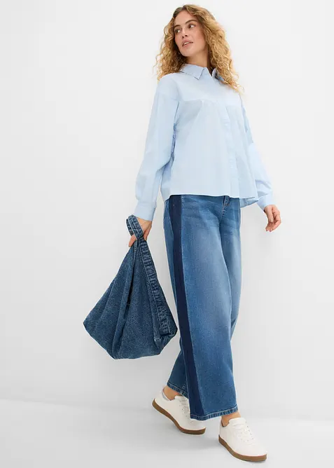 Skjortblus, bonprix