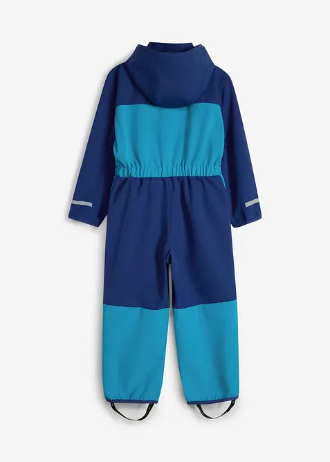 Vattenavvisande softshelloverall med reflexer, bonprix
