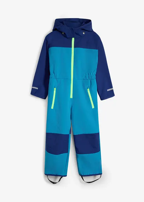 Vattenavvisande softshelloverall med reflexer, bonprix
