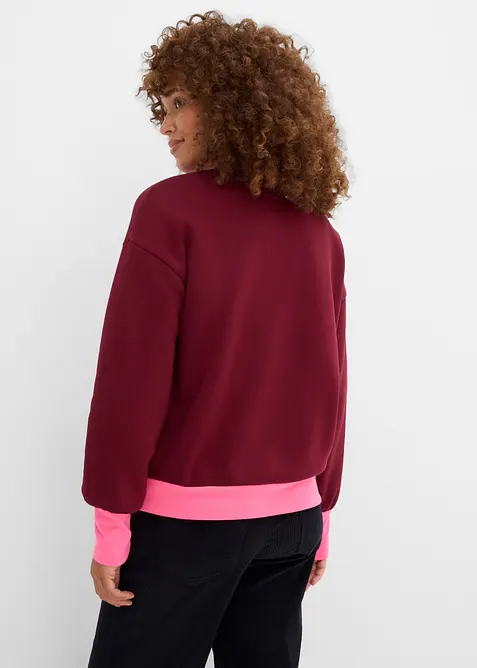 Sweatshirt i bomullsmix, bonprix
