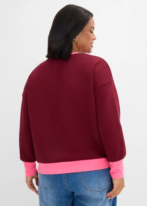 Sweatshirt i bomullsmix, bonprix