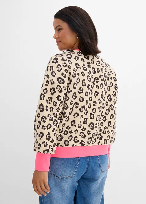 Sweatshirt i bomullsmix, bonprix