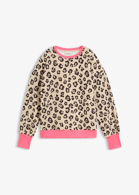 Sweatshirt i bomullsmix, bonprix