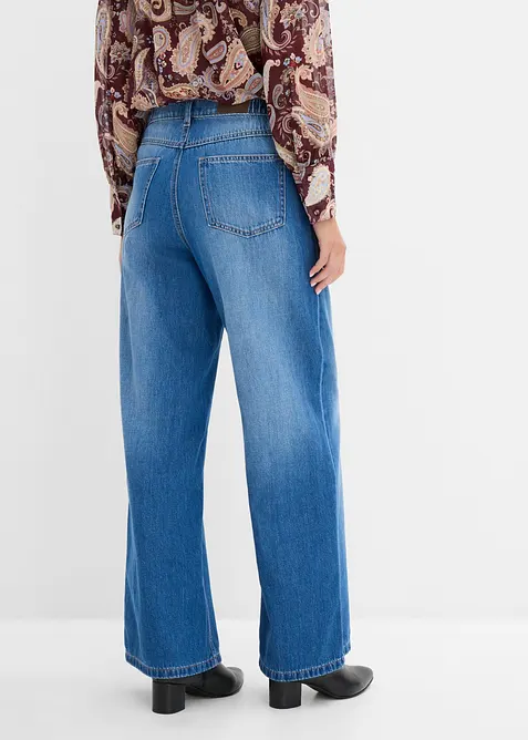 Wide Leg-jeans, High Waist, bonprix