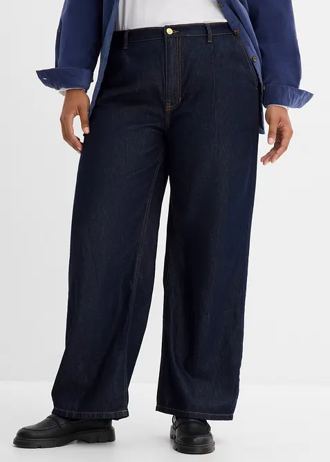 Wide Leg-jeans, High Waist, bonprix