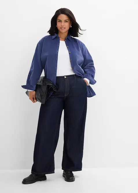 Wide Leg-jeans, High Waist, bonprix