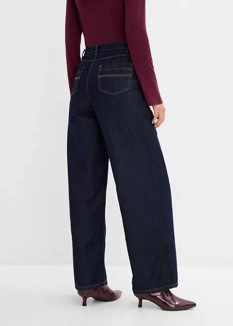 Wide Leg-jeans, High Waist, bonprix