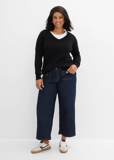 Wide Leg Jeans, bonprix
