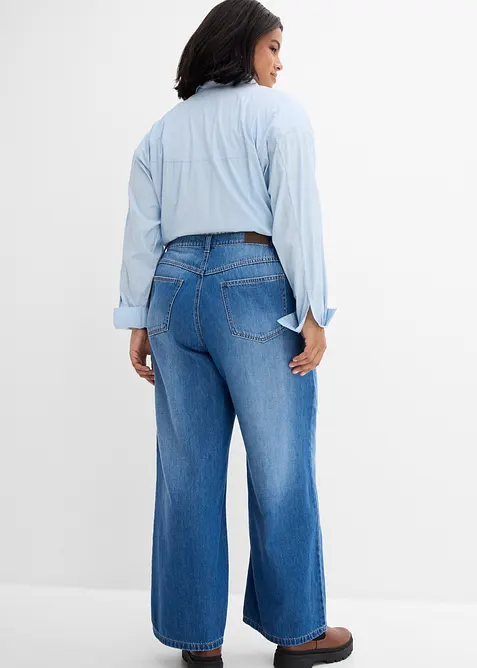 Wide Leg-jeans, High Waist, bonprix
