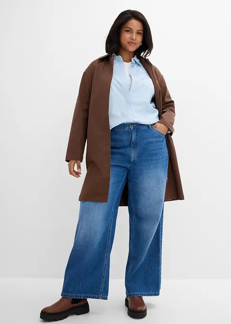 Wide Leg-jeans, High Waist, bonprix