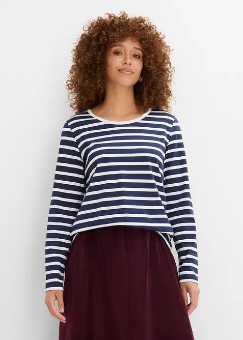 L&aring;ng&auml;rmad topp (6-pack), bonprix
