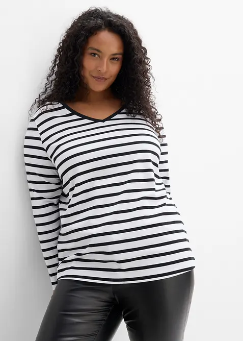 L&aring;ng&auml;rmad topp (5-pack), bonprix