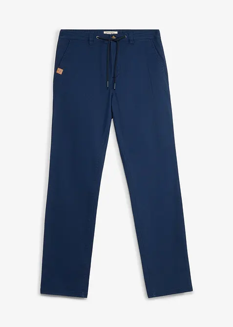 Stretchiga chinos, raka och vida ben, klassisk passform, bonprix