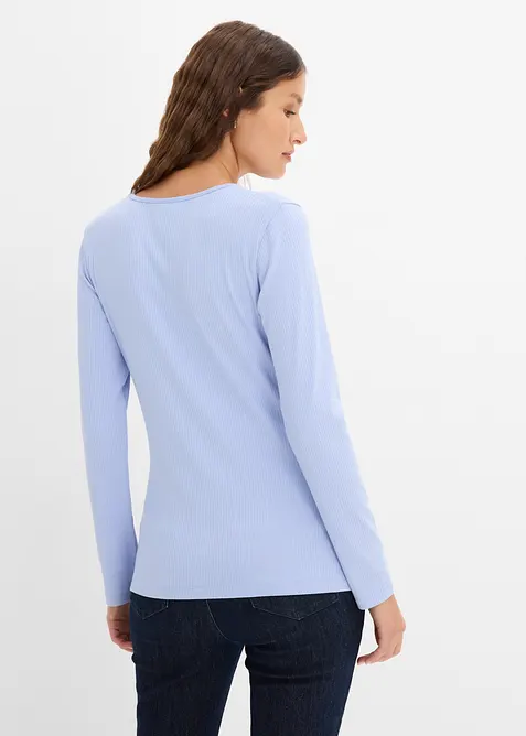 L&aring;ng&auml;rmad topp av mjuk viskosmix, bonprix