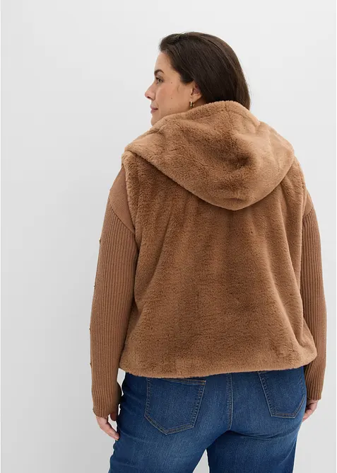 V&auml;st i p&auml;lsimitation med sidfickor, bonprix