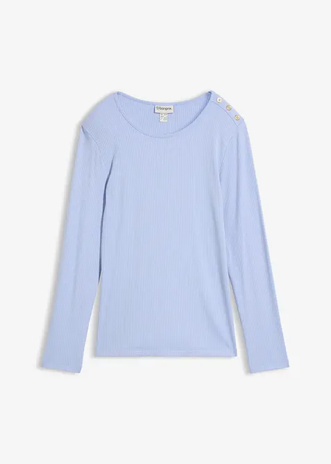 L&aring;ng&auml;rmad topp av mjuk viskosmix, bonprix