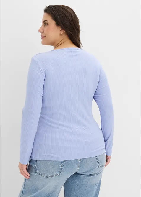 L&aring;ng&auml;rmad topp av mjuk viskosmix, bonprix