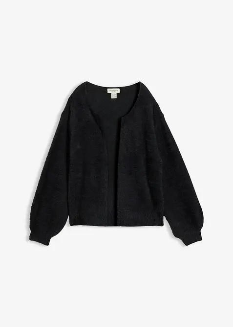 Grovstickad cardigan, bonprix