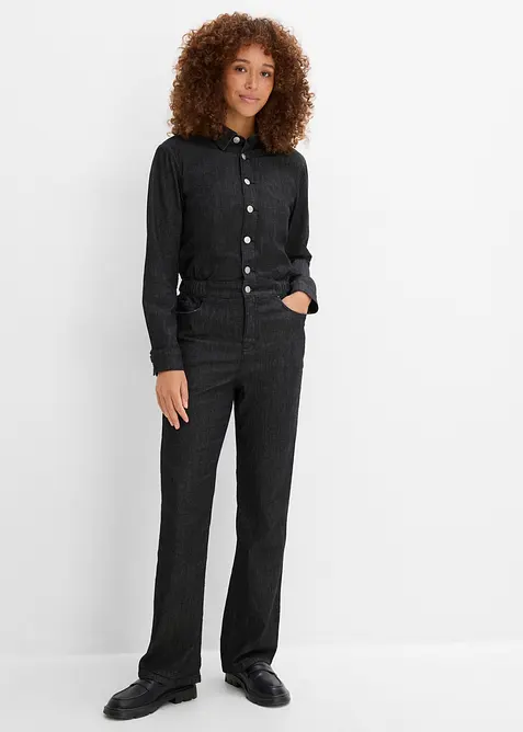 Jeansjumpsuit, bonprix