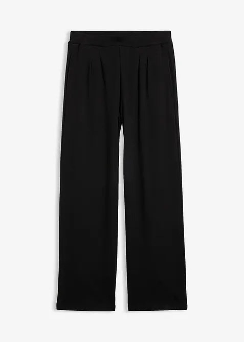 Jerseybyxa  med veck, bonprix