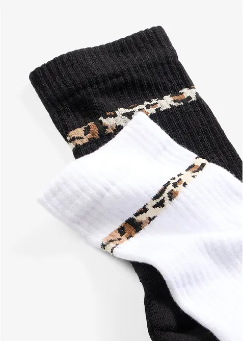 Tennissockar med ekologisk bomull (3-pack), bonprix