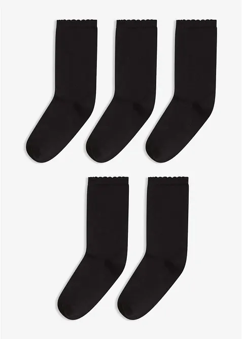 Strumpor med ekologisk bomull (5-pack), bonprix