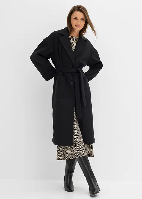Kappa med yllelook, bonprix