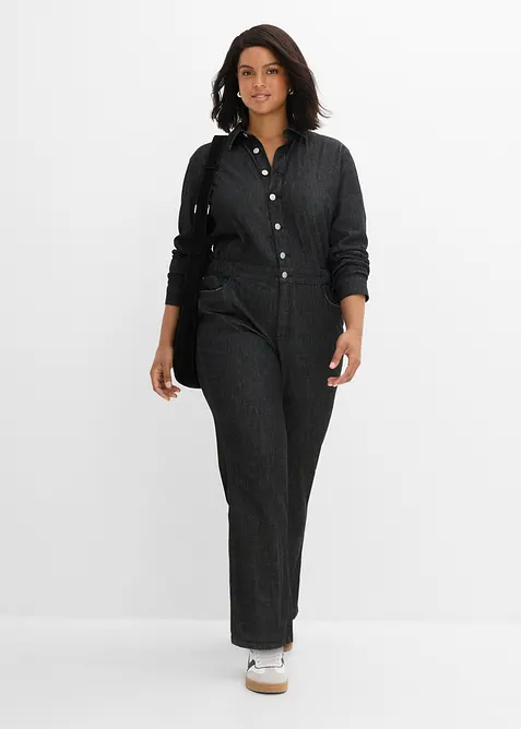 Jeansjumpsuit, bonprix