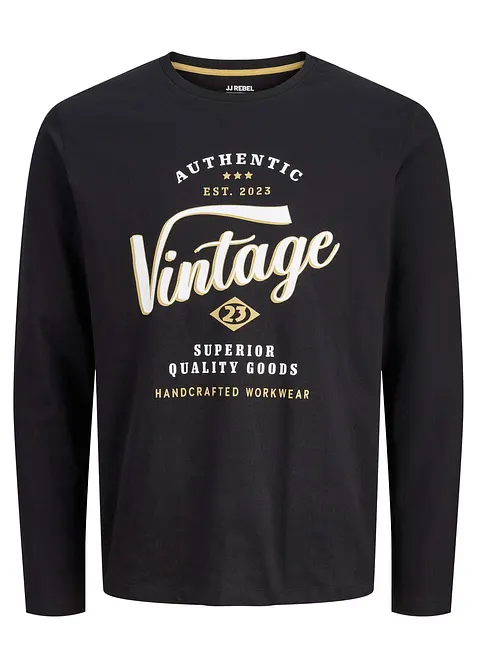 L&aring;ng&auml;rmad T-shirt fr&aring;n JJ REBEL, JJ REBEL
