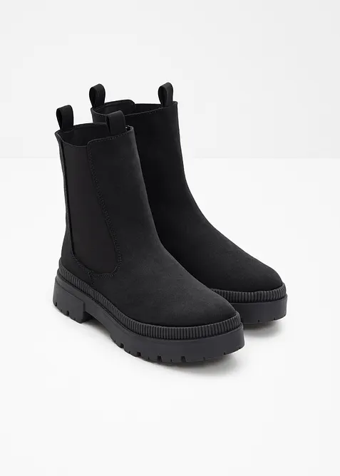 Chelseaboots med profilsula, bonprix