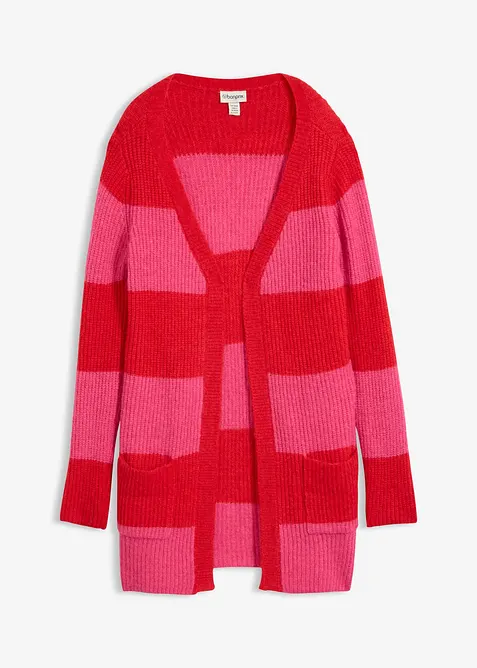 Stickad l&aring;ngkofta, bonprix