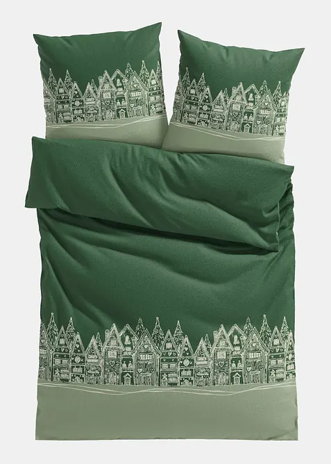 P&aring;slakanset i flanell, bonprix