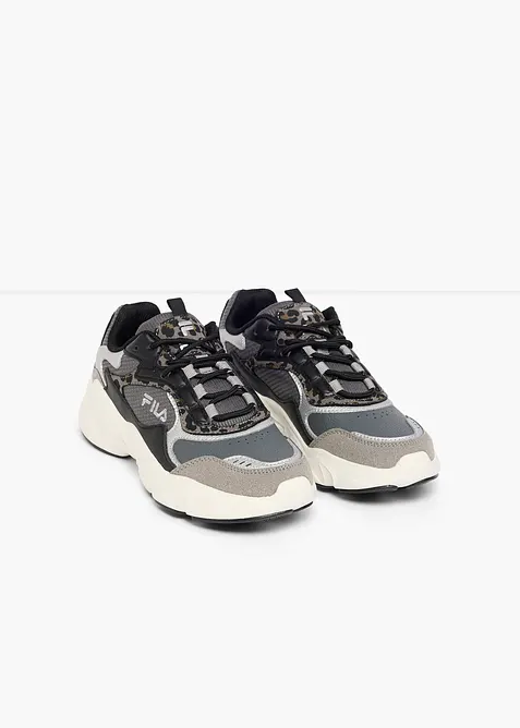 Kraftiga sneakers med djurm&ouml;nstrade detaljer fr&aring;n Fila, FILA
