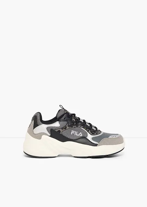 Kraftiga sneakers med djurm&ouml;nstrade detaljer fr&aring;n Fila, FILA
