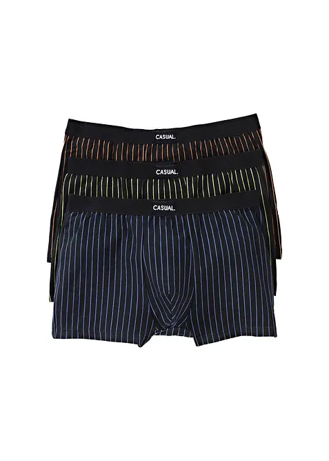 Boxershorts med bomull (3-pack), bonprix