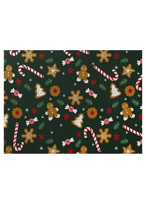 Tv&auml;ttbar d&ouml;rrmatta med julmotiv, bonprix