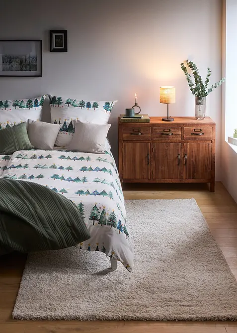 P&aring;slakanset av flanell, bonprix
